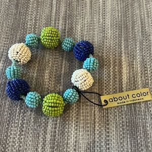 About Color Beaded Bracelet